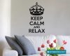 keep calm relax